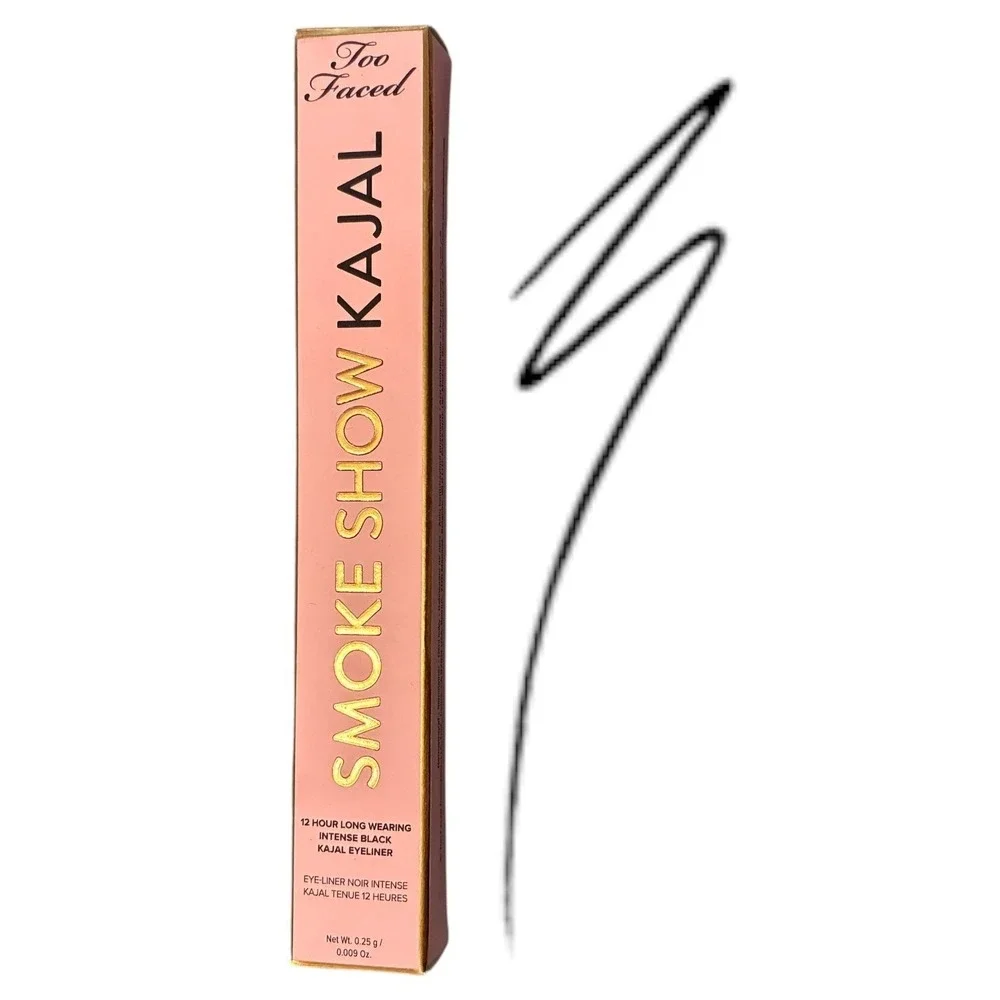 Too Faced Smoke Show Kajal Eyeliner Intense Black 12 Hour Longwear NIB New Box